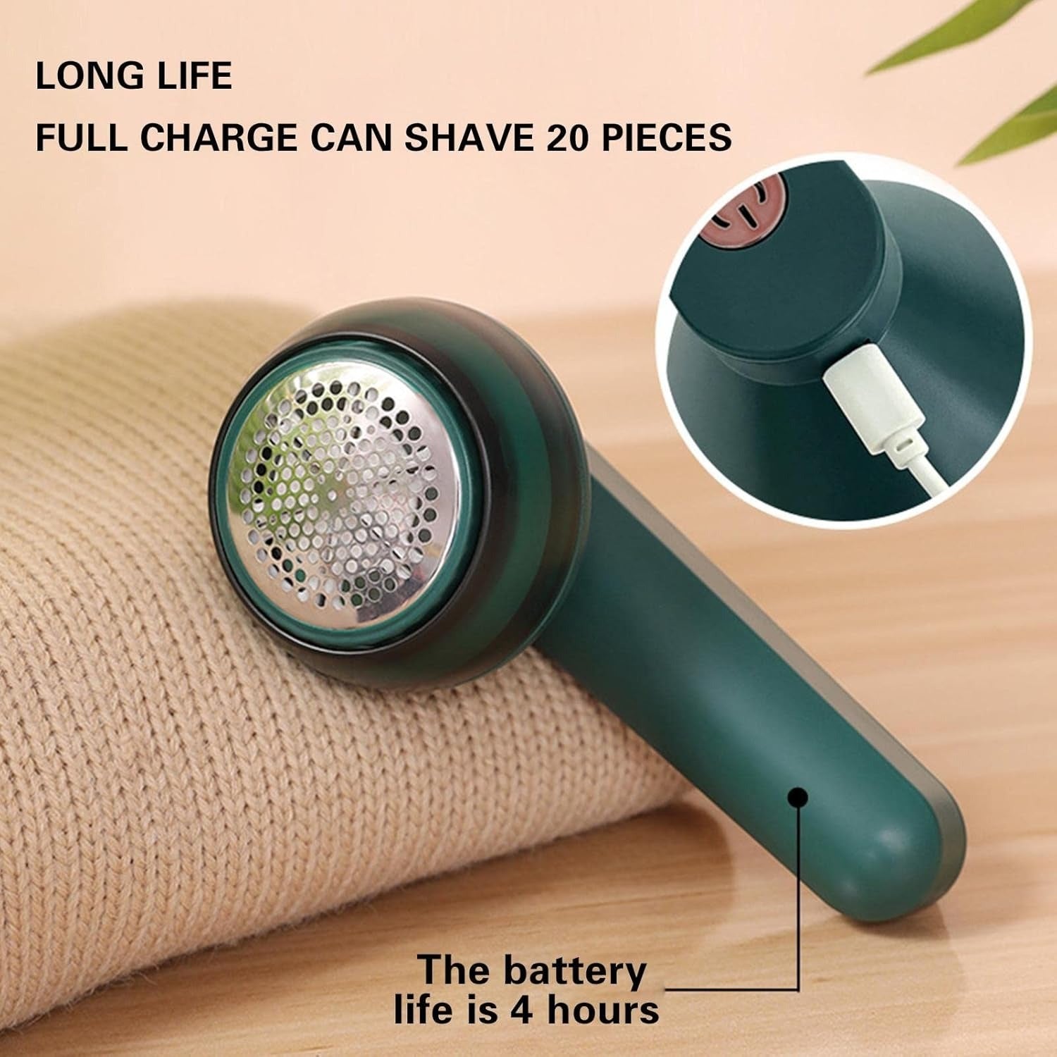 Rechargeable Handheld Lint Remover