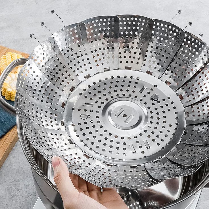 stainless steel steamer basket