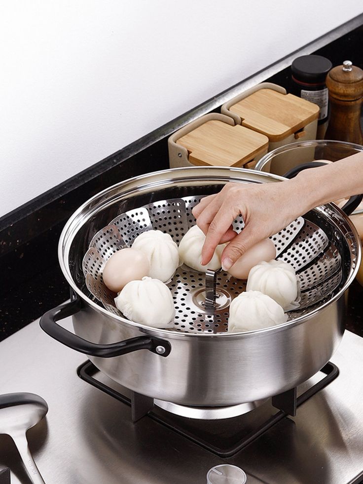 stainless steel steamer basket